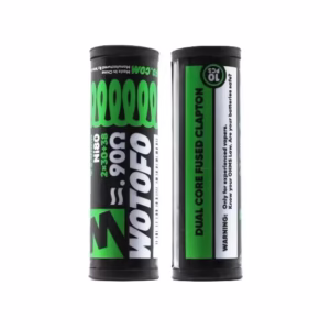 WOTOFO Grzałki Dual Core Fused Clapton 3mm 0.90 Ohm (10szt.)
