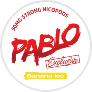 Woreczki Nikotynowe - PABLO Exclusive Banana Ice 50mg