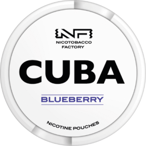 Woreczki nikotynowe - CUBA White Blueberry 25mg