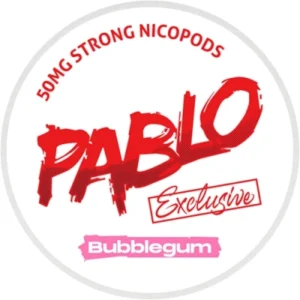 Woreczki Nikotynowe - PABLO Exclusive Bubblegum 50mg