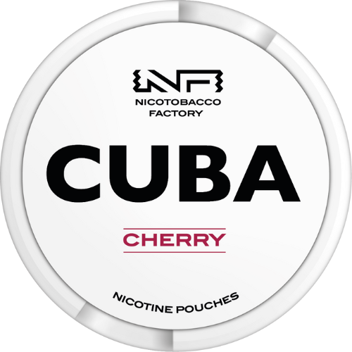 Woreczki nikotynowe - CUBA White Cherry 25mg