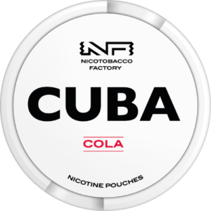 Woreczki nikotynowe - CUBA White Cola 25mg