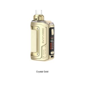 Geekvape H45 Crystal Edition Kit (Aegis Hero 2) - Crystal Gold