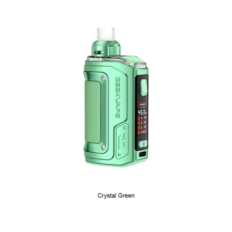 Geekvape H45 Crystal Edition Kit (Aegis Hero 2) - Crystal Green