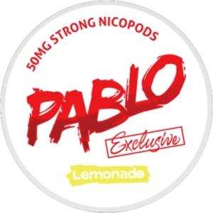 Woreczki Nikotynowe - PABLO Exclusive Lemonade 50mg
