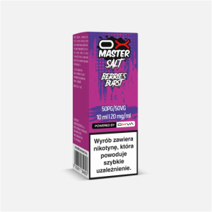 LIQUID SALT OXMASTER 10ML 20MG BERRIES BURST