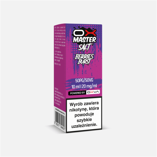 LIQUID SALT OXMASTER 10ML 20MG BERRIES BURST