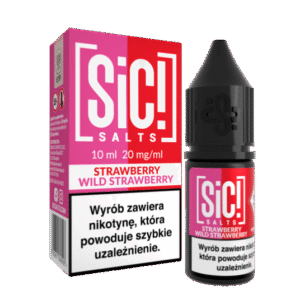 LIQUID SALT SIC! DUPLEX 10ML 20MG STRAWBERRY_WILD_STRAWBERRY