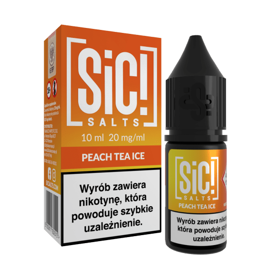 LIQUID SALT SIC! THEA 10ML 20MG PEACH_TEA_ICE