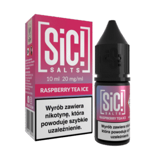 LIQUID SALT SIC! THEA 10ML 20MG RASPBERRY_TEA_ICE