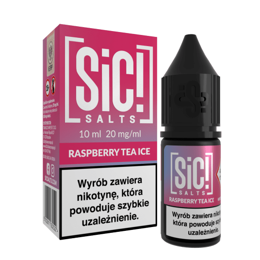 LIQUID SALT SIC! THEA 10ML 20MG RASPBERRY_TEA_ICE