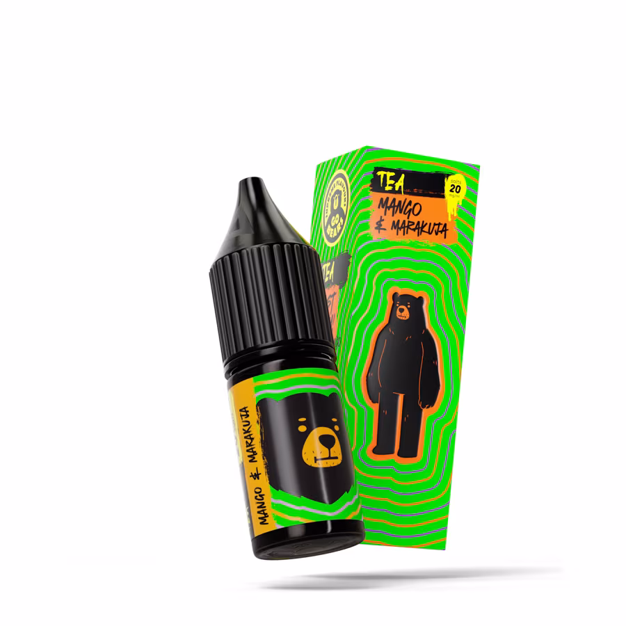 Liquid Go Bears Salt Tea 10ml 20mg Herbata Mango Marakuja
