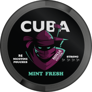 Woreczki nikotynowe - CUBA Ninja Mint Fresh 30mg