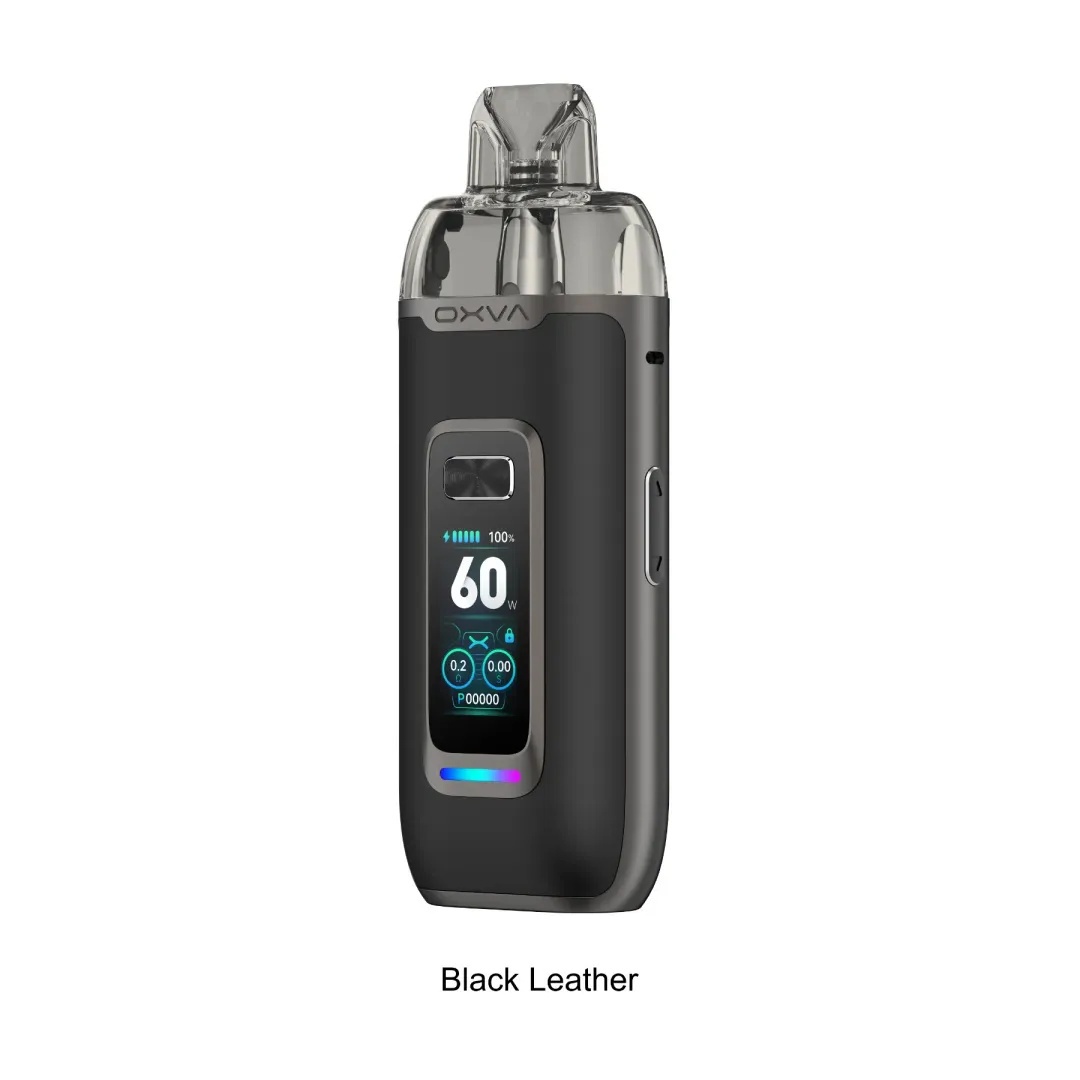 OXVA VPRIME POD - Black Leather