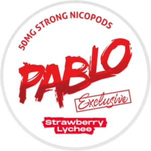 Woreczki Nikotynowe - PABLO Exclusive Strawberry Lychee 50mg