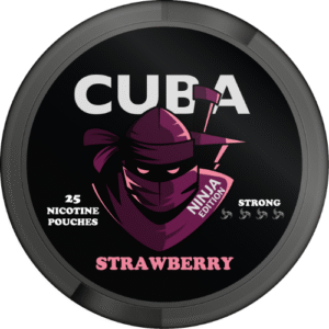 Woreczki nikotynowe - CUBA Ninja Strawberry 30mg