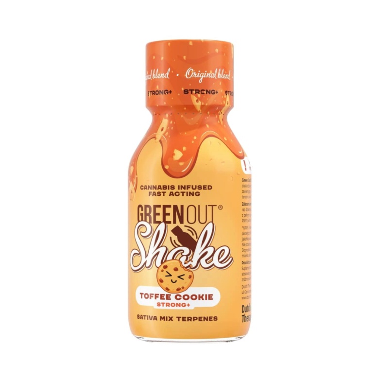 Shot Konopny Green Out Shake Toffee Cookie STRONG+