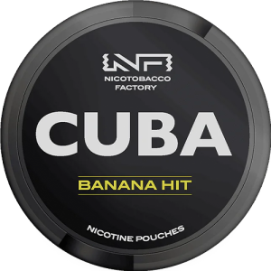 Woreczki nikotynowe CUBA 66mg – Black Banana