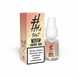 Liquid #TAG SALT Drinks 10ml Peach Mango Bubblegum 20mg