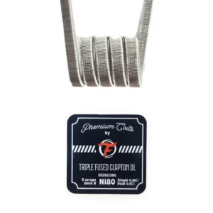 Triple Fused Clapton DL Ni80 0.30Ω New Version (10szt) - Fumytech