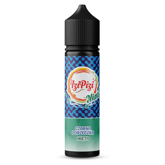 LONGFILL BEMYJUICE IZI PIZI MINT 6/60ML CZARNA PORZECZKA MIĘTA