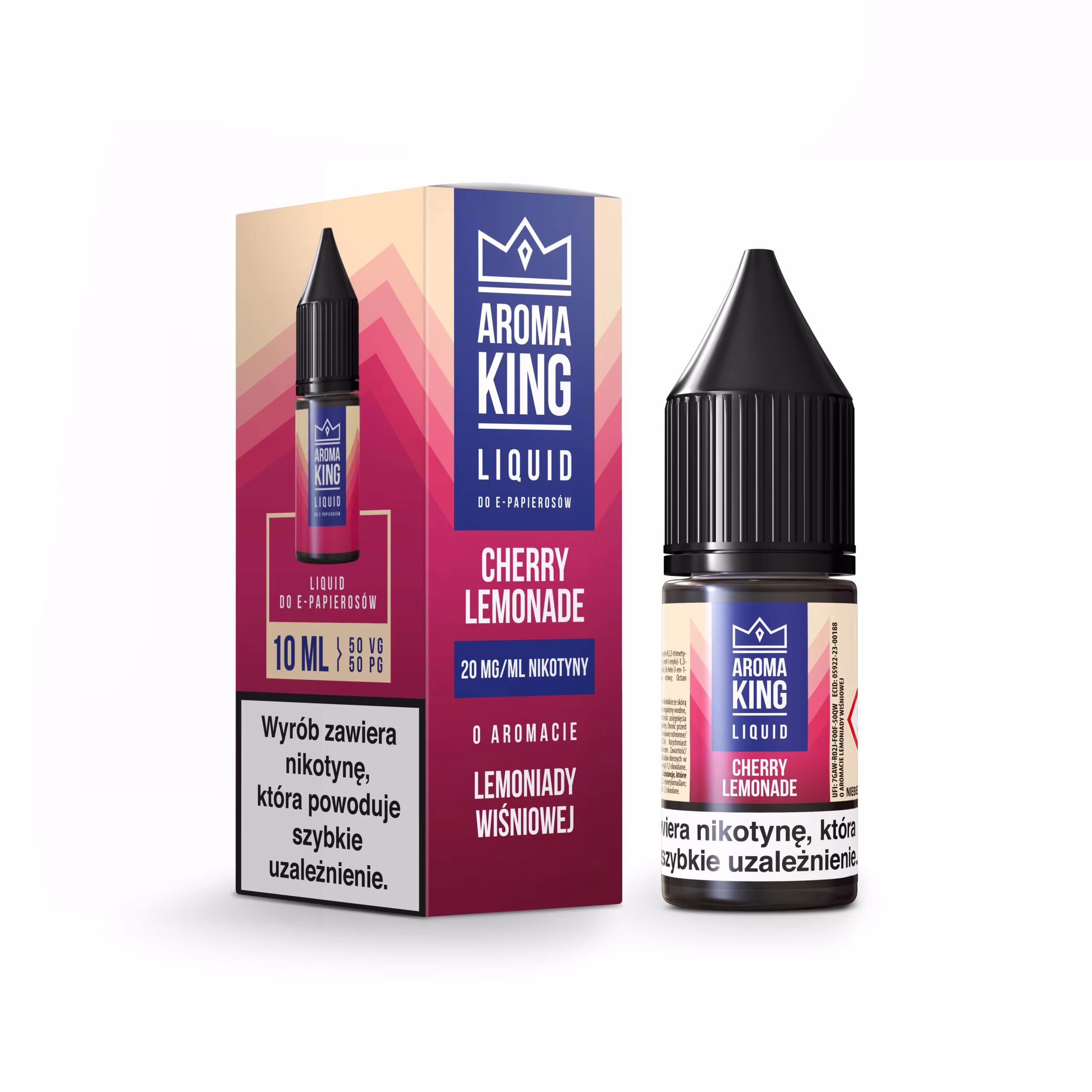 Liquid Aroma King V2 Salt 20mg 10ml Cherry Lemonade