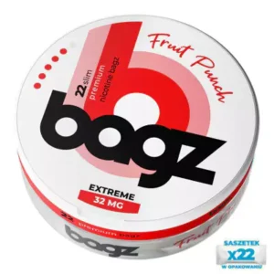 Saszetki nikotynowe BAGZ Fruit Punch 32mg