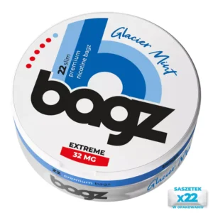 Saszetki nikotynowe BAGZ Glacier Mint 32mg