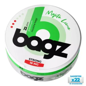 Saszetki nikotynowe BAGZ Mojito Lime 16mg