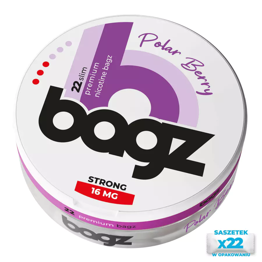 Saszetki nikotynowe BAGZ Polar Berry 16mg