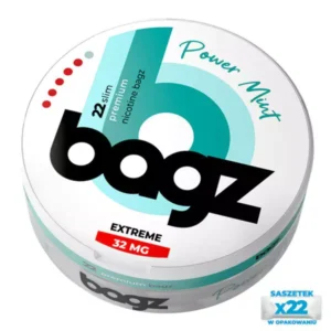 Saszetki nikotynowe BAGZ Power Mint 32mg
